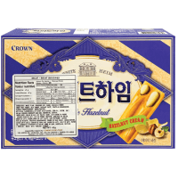Crown White Heim Печенье со сливочным кремом и фундуком, 142гр. 