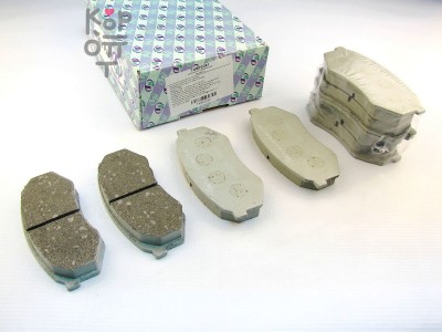 Колодки тормозные дисковые PF-3349 / AN427 / GP-06062 / TABP2061 MC869773 / MC869777 (8шт / упак) TRUSTAUTO