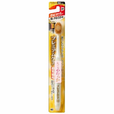 EBISU ШИРОКАЯ 6-рядная зубная щётка с головкой ОВАЛЬНОЙ формы, двухуровневой комбинированной щетиной и сверхтонкими кончиками щетинок №60 (особо мягкая), 1 шт.