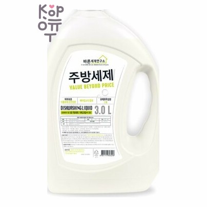 Mukunghwa Good Detergent Laboratory - Моющее средство для посуды, 3 л