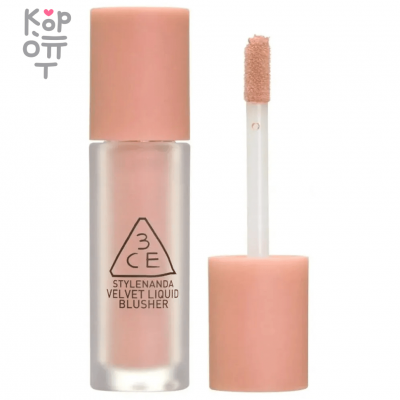 3CE Velvet Liquid Blusher Classic Mood - Румяна жидкие для лица классические 3,4гр. 