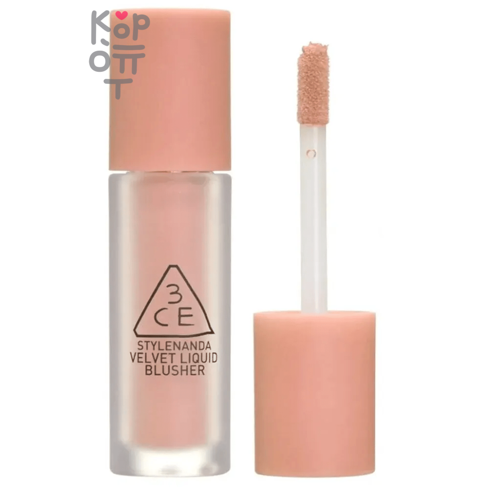 3CE Velvet Liquid Blusher Classic Mood - Румяна жидкие для лица классические 3,4гр. 