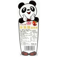 Печенье Aorunqi Panda Dipping Sauce Cookie Bars Kids - Бисквитное печенье Панды с нежным шоколадным соусом, 28гр.