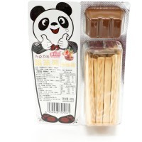 Печенье Aorunqi Panda Dipping Sauce Cookie Bars Kids - Бисквитное печенье Панды с нежным шоколадным соусом, 28гр.