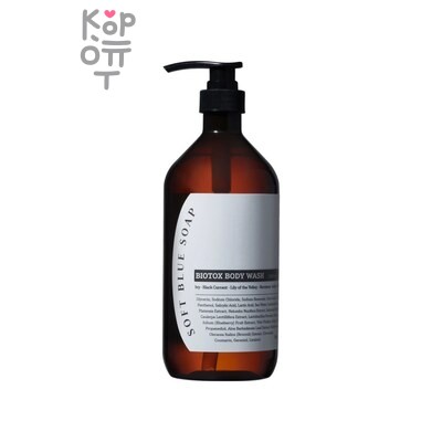 Mumchit Biotox Body Wash Soft Blue Soap — Гель для душа, антиоксидантный с ароматом Голубая Свежесть, 1000 г