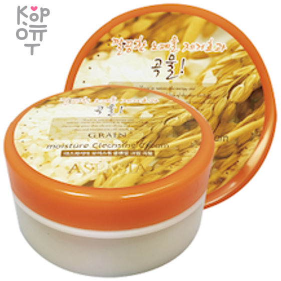 Aspasia Cleansing Moisture Grain Cream - Очищающий крем для лица со Злаками 300гр. , купить с доставкой на дом фото 1 — Корейские товары для всей семьи(КорОпт)