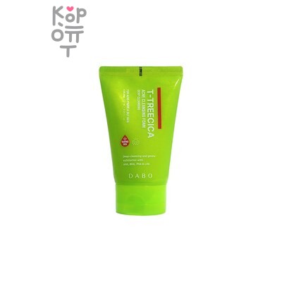 DABO — Пенка, для умывания с экстрактом чайного дерева/T-Tree Cica Acne Cleansing Foam