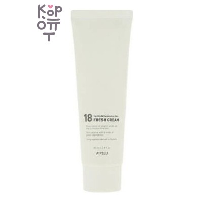 A'Pieu — 18 Fresh Cream — Освежающий крем для лица для жирной и комбинированной кожи, 85 мл