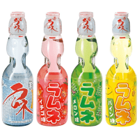Hata Kosen Apple Ramune Напиток безалкогольный газированный Рамуне со вкусом яблока, 200 мл
