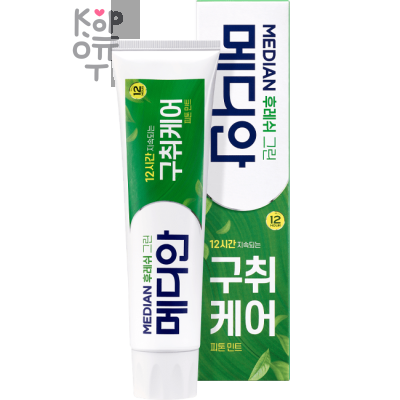MEDIAN Fresh Green Toothpaste - Зубная паста с экстрактом Зеленого Чая 120гр. 