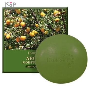 Deoproce Argan Moisture Soap - Увлажняющее мыло с аргановым маслом, 100гр. &mdash; Корейские товары для всей семьи(КорОпт)