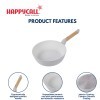 Сковорода ВОК Happycall Sonora Titanium Ceramic WOK Frying Pan, 26см, купить с доставкой на дом фото 3 — Корейские товары для всей семьи(КорОпт)