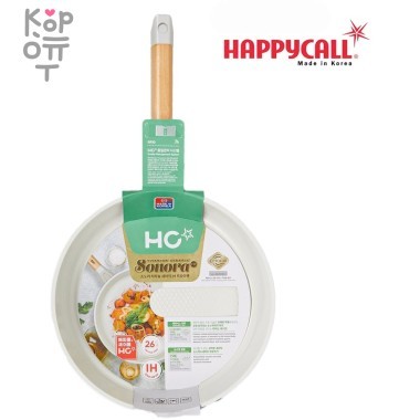 Сковорода ВОК Happycall Sonora Titanium Ceramic WOK Frying Pan, 26см — Корейские товары для всей семьи(КорОпт)