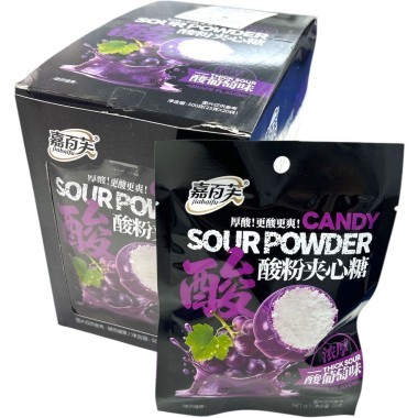 Возмутительно кислые конфеты Thik Sour со вкусом Винограда &mdash; Корейские товары для всей семьи(КорОпт)