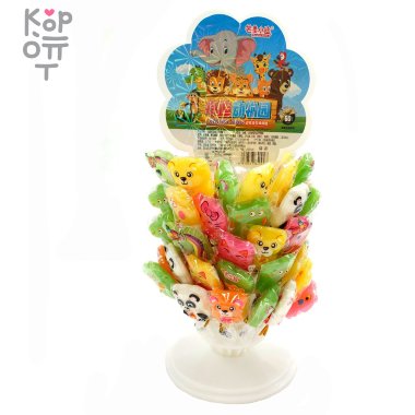 Леденец на палочке MangGuo Кошечки — Корейские товары для всей семьи(КорОпт)