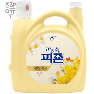 Pigeon Perfume Fabric Softener Romantic Flower - Парфюмированный кондиционер для белья с ароматом «Солнечный сад&quot; 6л. — Корейские товары для всей семьи(КорОпт)
