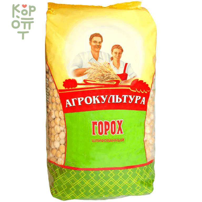 Горох Агрокультура, 800гр., купить с доставкой на дом фото 1 &mdash; Корейские товары для всей семьи(КорОпт)