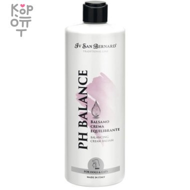 ISB Traditional Line РН balance Кондиционер для поврежденной шерсти и чувствительной кожи 500 мл &mdash; Корейские товары для всей семьи(КорОпт)