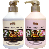 Deve Natural Honey Shampoo - Шампунь для поврежденных волос с тремя видами мёда.