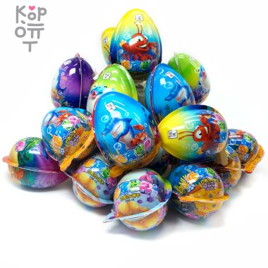 Шоколадное Яйцо Chocolate Biscuits Морские обитатели с Игрушкой &mdash; Корейские товары для всей семьи(КорОпт)