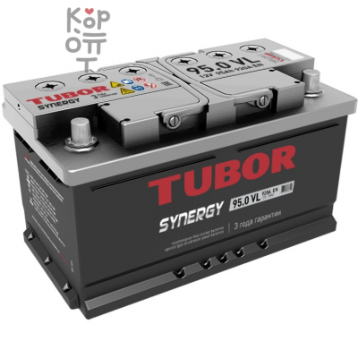 Аккумулятор TUBOR SYNERGY 6СТ-95.0 VL, 95A L5 ( L )