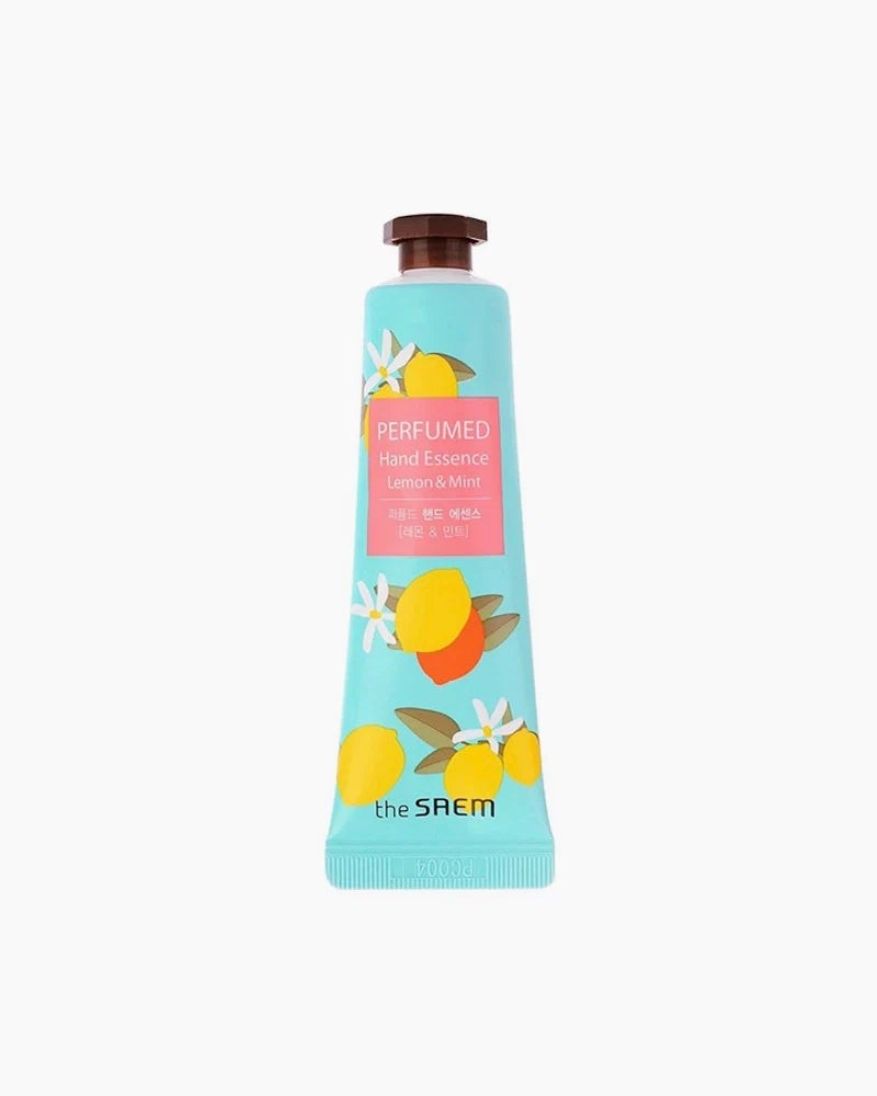 The Saem Perfumed Hand Light Essence Lemon Mint — Лёгкий крем-эссенция для рук «Лимон и мята», 30 миллилитров