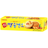 Crown KOOK HEE PEANUT SAND - Печенье с арахисовым кремом "Пинат Сэнд"