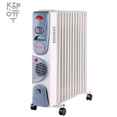 Масляный радиатор Ресанта ОМ-12НВ с тепловентилятором — Корейские товары для всей семьи(КорОпт)