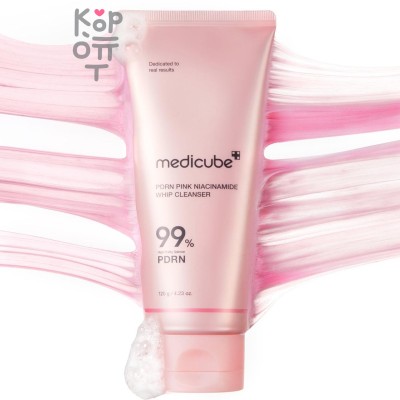 Medicube PDRN Pink Niacinamide Whip Cleanser - Пенка для умывания с ПДРН 120 г