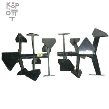 Фреза Huter &quot;Гусиные лапки&quot; МК-7000, МК-7500, МК-8000 (шестигранник 23 мм) (комплект 2 шт.) — Корейские товары для всей семьи(КорОпт)