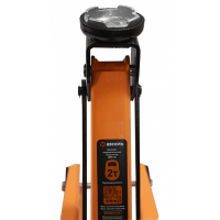Домкрат гидравлический подкатной ДМК-2К (2 т, 135-385 мм, в кейсе) Вихрь
