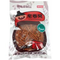 Снэк вегетарианский LongJuanFeng Be Happy - Огненный Торнадо со вкусом индейки, 106гр.