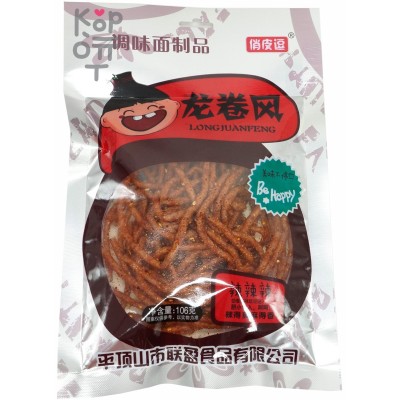 Снэк вегетарианский LongJuanFeng Be Happy - Огненный Торнадо со вкусом индейки, 106гр.