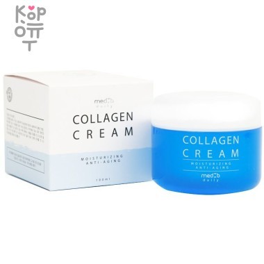 Med B Daily Collagen Cream 100ml— Крем для лица с коллагеном для ежедневного ухода 100мл. — Корейские товары для всей семьи(КорОпт)