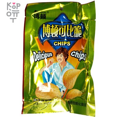 Чипсы Bodun Delicay and Sharing с легким пряным послевкусием, 20гр. — Корейские товары для всей семьи(КорОпт)