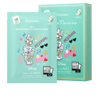 JMsolution Disney Collection Selfie Barrier Rose Of Jericho Mask - Увлажняющая тканевая маска с Розой Иерихона 30мл.  