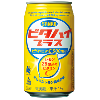 SANKO VITA-Hi plus Напиток безалкогольный газированный, с освежающим вкусом лимона, 350 мл
