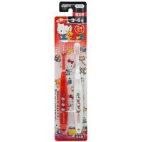 EBISU Kids Toothbrush - Детская зубная щетка с компактной головкой "Котята" 2 шт. (от 3 до 6 лет).