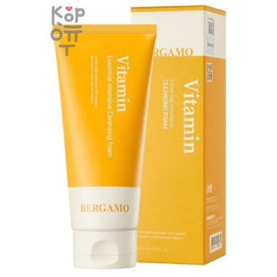 Bergamo Intensive Vitamin Cleansing Foam - Интенсивная пенка для умывания с Витаминами 120мл.  