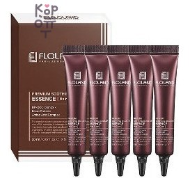 Floland — Premium Protein Booster Hair Serum — Сыворотка-бустер для повреждённых волос, 20 мл × 5 шт