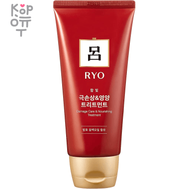 Ryo Damage Care &amp; Nourishing Treatment - Восстанавливающая маска для поврежденных волос 300мл. &mdash; Корейские товары для всей семьи(КорОпт)