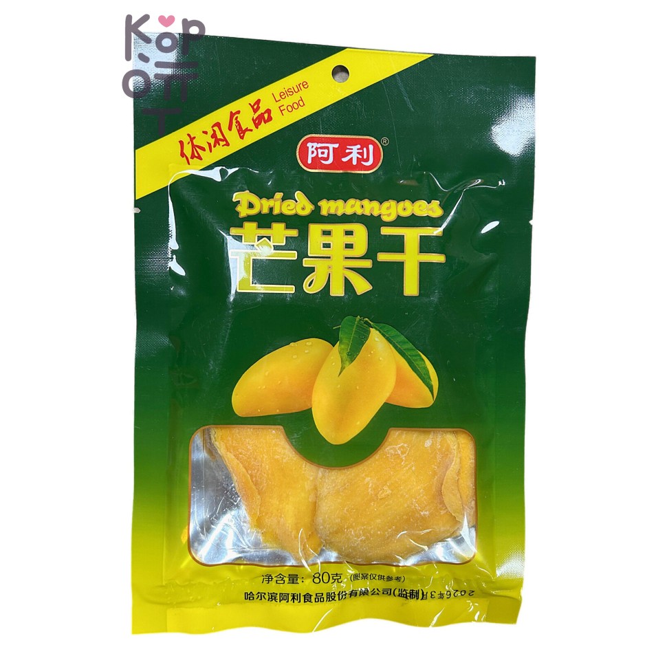Сухофрукты Harbin Ali Food, Сушеный Манго, 80гр.