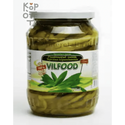 Vilfood - Черемша маринованная 720 г, Коробка 12 шт.