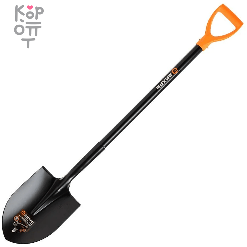 Штыковая лопата с изогнутой тулей, металлический черенок Вихрь., купить с доставкой на дом фото 1 — Корейские товары для всей семьи(КорОпт)