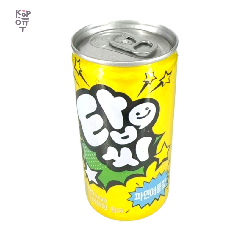 ILHWA TopCi Pineapple — Напиток газированный, со вкусом ананаса, 190 мл