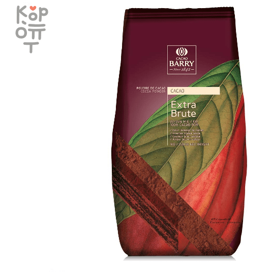Cacao Barry - Какао-порошок 100% 1кг., купить с доставкой на дом фото 1 &mdash; Корейские товары для всей семьи(КорОпт)