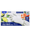 Clean Wrap Clean Nitrile Gloves - Прочные тонкие перчатки из нитрила без внутреннего покрытия 100шт., купить с доставкой на дом фото 2 — Корейские товары для всей семьи(КорОпт)