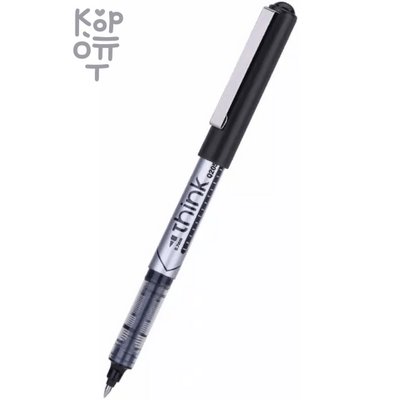 Deli Think Roller Pen - Ручка шариковая на масляной основе, черные чернила, толщина 0,7мм
