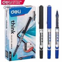 Deli Think Roller Pen - Ручка шариковая на масляной основе, черные чернила, толщина 0,7мм