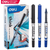 Deli Think Roller Pen - Ручка шариковая на масляной основе, черные чернила, толщина 0,7мм, купить с доставкой на дом фото 3 &mdash; Корейские товары для всей семьи(КорОпт)